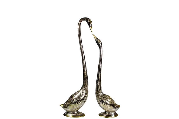 Kuğu 2'li Set Biblo Dekoratif Hediyelik ürün görseli 1