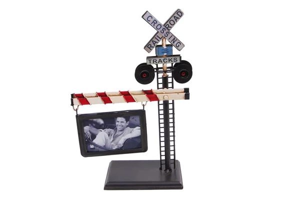 Dekoratif Metal Çerçeve Yön Levhası Vintage Hediyelik - Resim 3