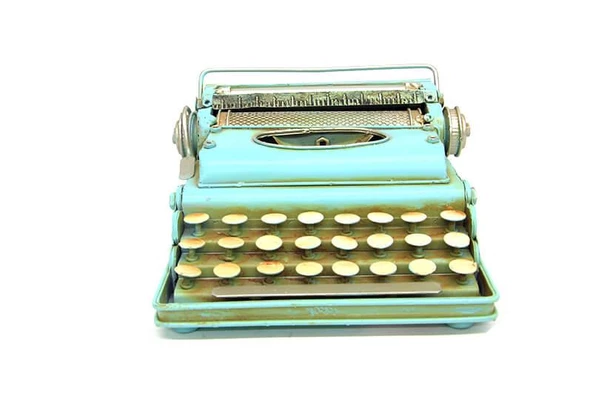 Dekoratif Metal Daktilo Biblo Hediyelik - Resim 3