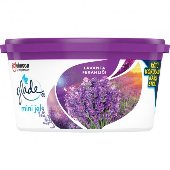 Glade Mini Jel Oda Kokusu Lavanta Ferahlığı 70 Gr