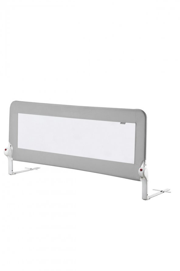 Wellgro 150*65 cm Gri Renk Yatak Bariyeri, Yatak Korkuluğu - 2