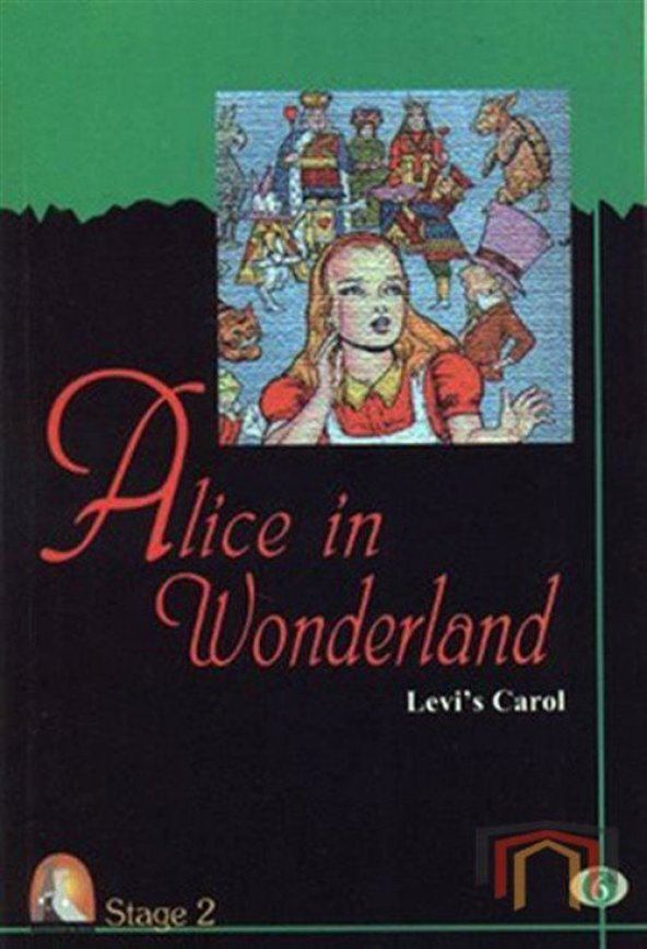 Kapadokya Yayınları Alicein Wonderland Levis Carol Stage 2 Cdli İngilizce Hikaye Kitabı