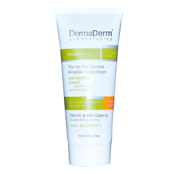 Dermaderm Yüz ve Göz Çevresi Kırışıklık Karşıtı Krem 100 GR ürün görseli 1