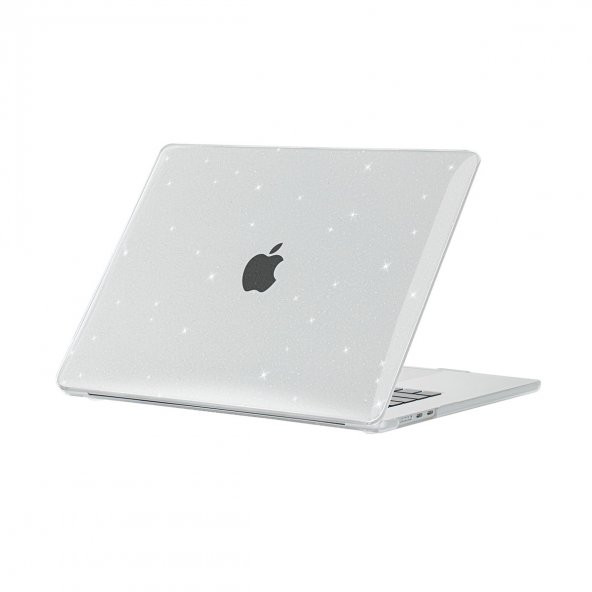 KNY Apple Macbook 15 inç Air 2023 M2 A2941 İçin Msoft AllStar Ön Arka Koruyucu Kapak Şeffaf - 4