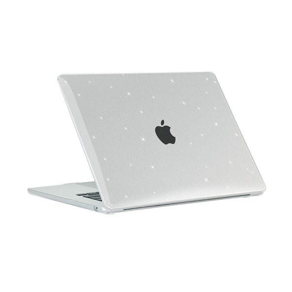 Pilanix Apple Macbook 15 inç Air 2023 M2 A2941 İçin Msoft AllStar Ön Arka Koruyucu Kapak Şeffaf