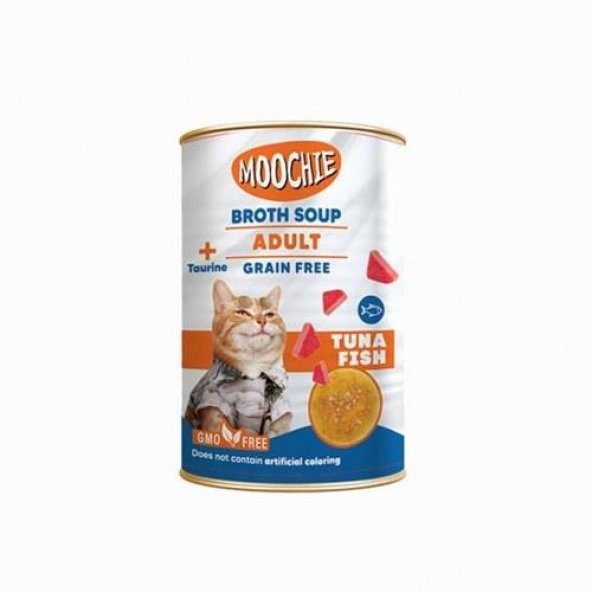 Moochie Et Suyu İçerisinde Ton Balıklı Yetişkin Kedi Çorbası 135 ML