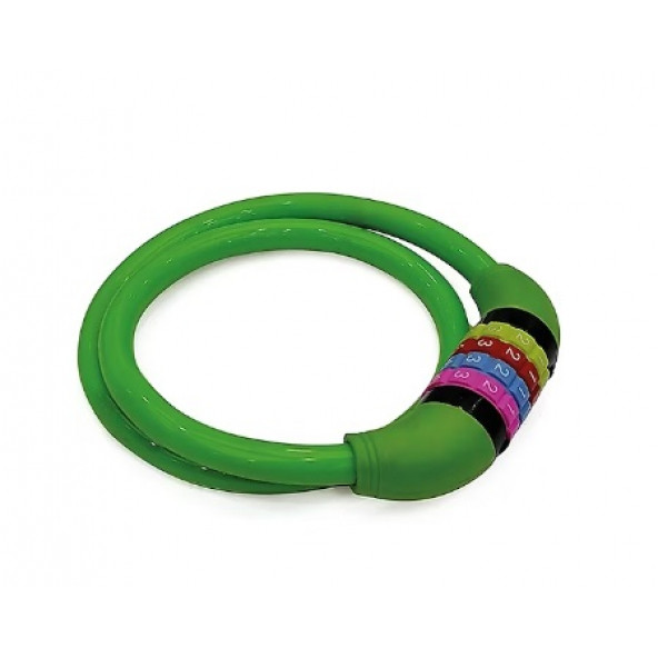 BAY-TEC BİSİKLET KİLİDİ ŞİFRELİ 80 CM MK 2474 - 2