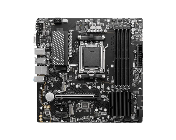 MSI PRO B650M-P DDR5 6000Mhz(OC) RGB HDMI DP MATX AM5 - 2
