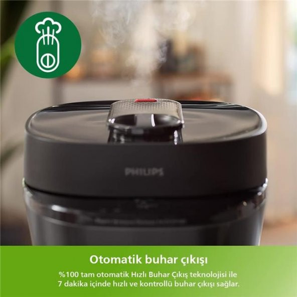 Philips All In One Cooker Elektrikli Düdüklü Tencere 5 Litre - 4