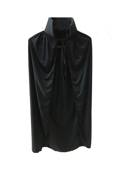 Parti Aksesuar Siyah Yakalı Pelerin Çocuk Boy 90 cm - Resim 2