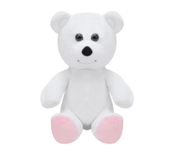 Ayı 20 cm Beyaz Pelüş Ayı Çocuk Oyuncak ürün görseli 1