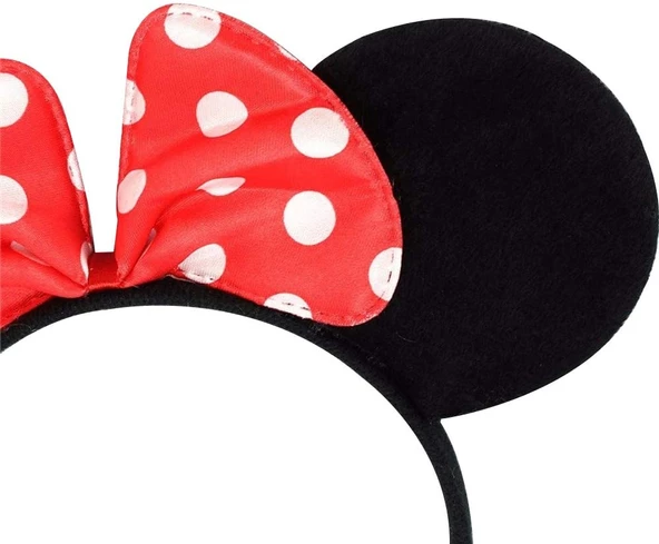 Parti Aksesuar Minnie Mouse Taç Fare Tacı Kafa Bandı - 3