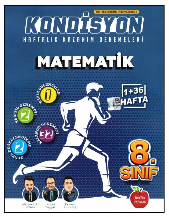 Newton 8. Sınıf LGS Matematik Kondisyon Denemeleri