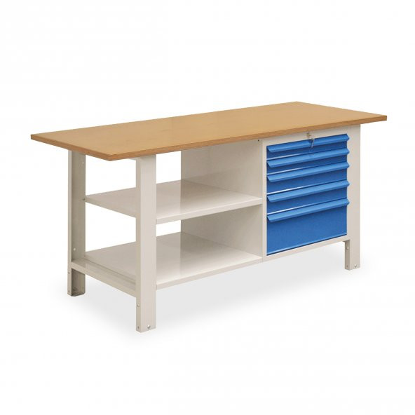 Atölye Çalışma Tezgahı(1600x720x830-930 mm)051.16070308022-03 - 1