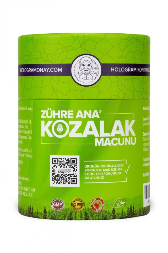 Zuhre Ana Kozalak Macunu cam Kozalağı Macunu 240 gr