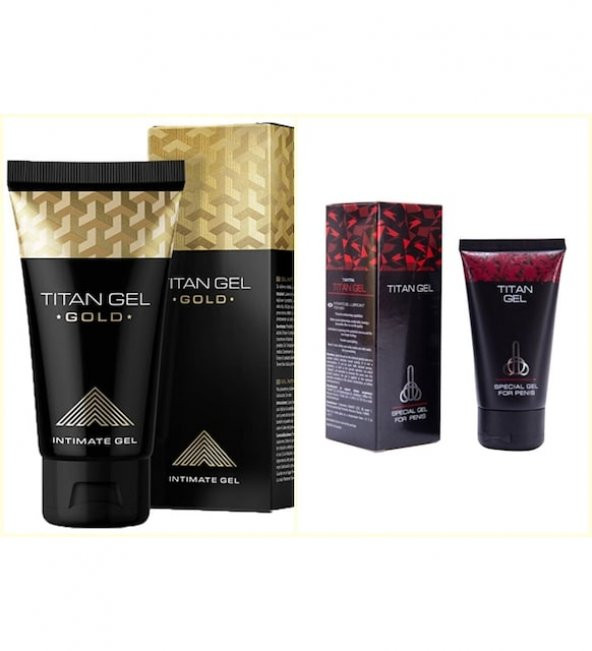 Titan jel gold ve Titan Jel Special ürün görseli 1