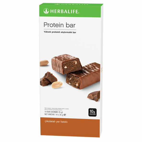 Herbalife Protein Bar Çikolatalı Yer Fistikli 14 x 35g