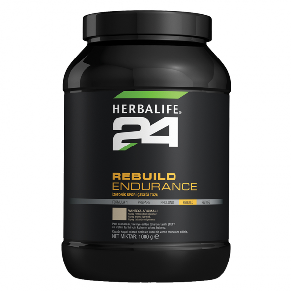 Herbalife H24 Izotonik Spor İçeceği Rebuild Endurance Vanilya 1000g