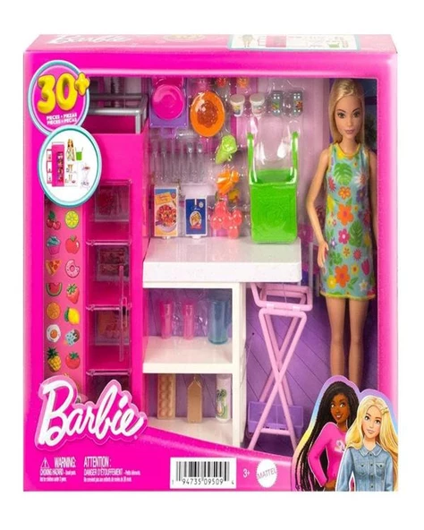 Barbie Mini Büfe Oyun Seti HJV38