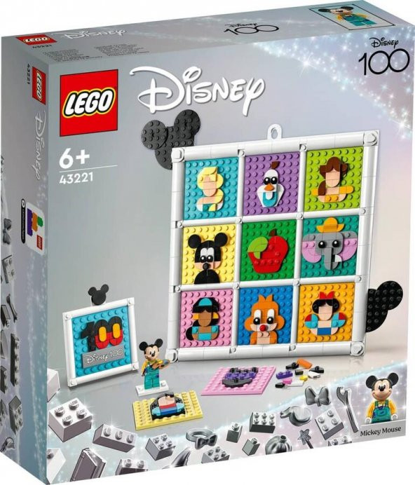 LEGO Disney 43221 100 Years of Disney Animation Icons ürün görseli 1