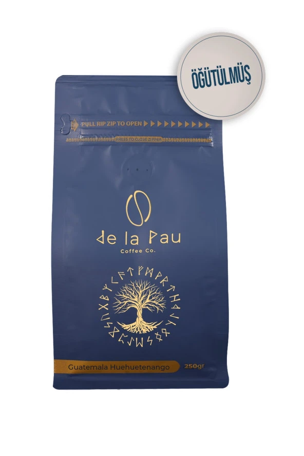 Guatemala Huehuetenango Öğütülmüş Paket  Filtre Kahve 250 GR