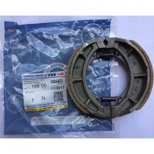 TVS Wego Arka Fren Balatası Orijinal - Resim 2