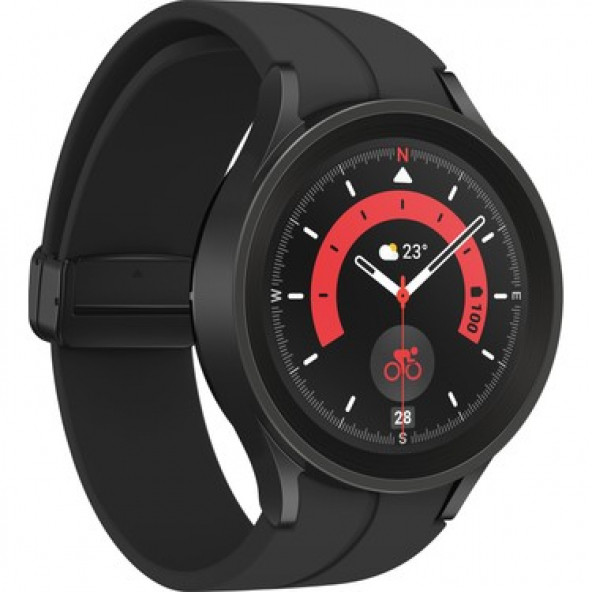 Samsung Galaxy Watch 5 Pro 45Mm Black Titanium (Samsung Türkiye Garantili)