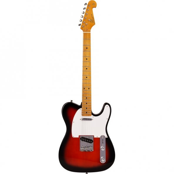 SX STL50+ 2TS Telecaster Elektro Gitar (KILIF+ASKI+JAK+ PENA)
