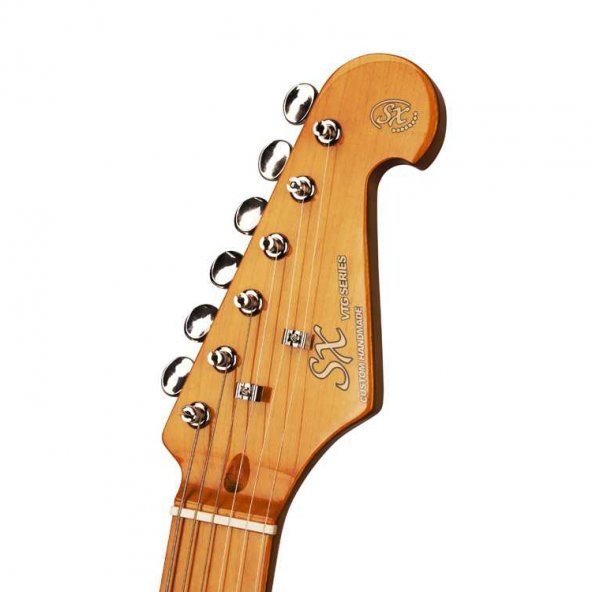 SX STL50+ 2TS Telecaster Elektro Gitar (KILIF+ASKI+JAK+ PENA) - 4