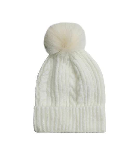 Lumberjack PL PELUDO BERE-W-2PR Ekru Kadın Bere