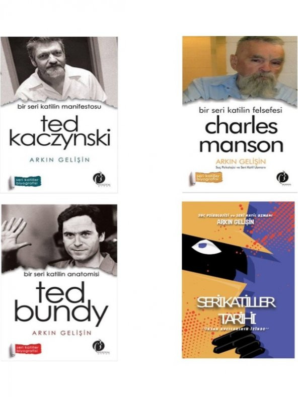 Seri Katiller Seti 4 Kitap Takım
