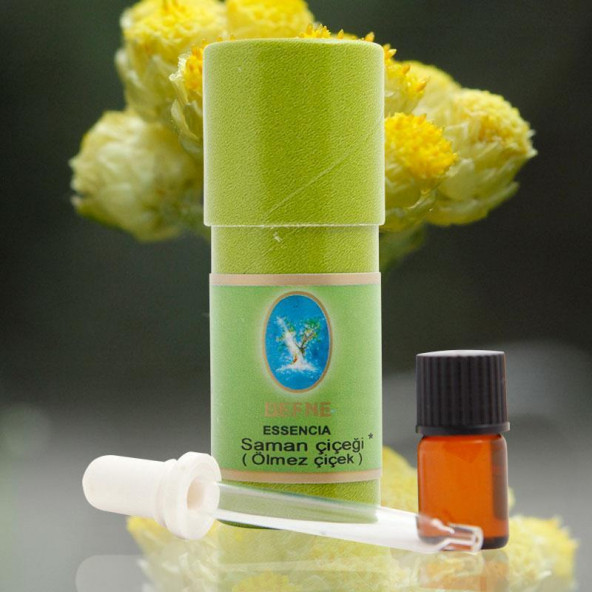 Organik Ölmez Saman Çiçeği Yağı - 1ml - Nuka
