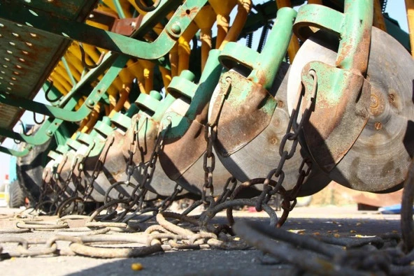 Hububat Mibzeri Sürgü Zinciri-Tohum Kapatıcı-10 mm-2 Adet - 6