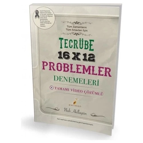 PELİKAN TECRÜBE 16X12 PROBLEMLER DENEMELERİ