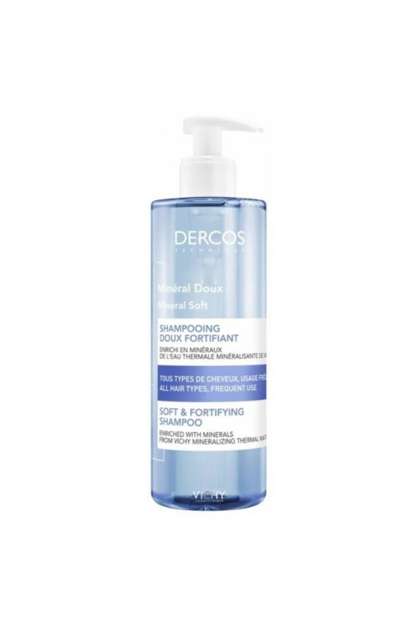 Dercos Mineral Soft Şampuan 400 ml - SKT: 12M