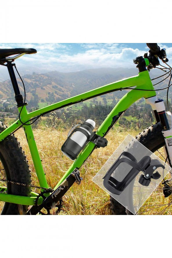 Bisiklet Suluk Termos Şişe Tutacağı Su Matara Kafesi Gidon - 5