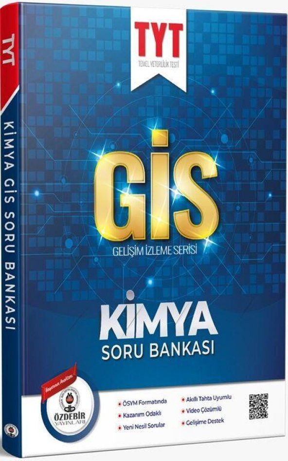 TYT Kimya GİS Soru Bankası Özdebir Yayınları