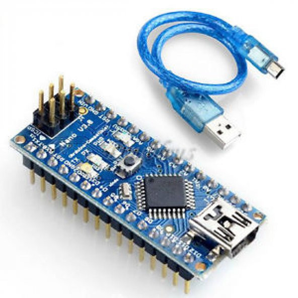 Arduino Nano - USB CH340 Chip + USB Kablo