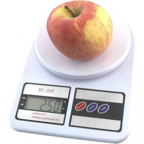 LCD Ekranlı Dijital Hassas Mutfak Terazisi Tartısı Baskülü Hediyeconcepti - 2