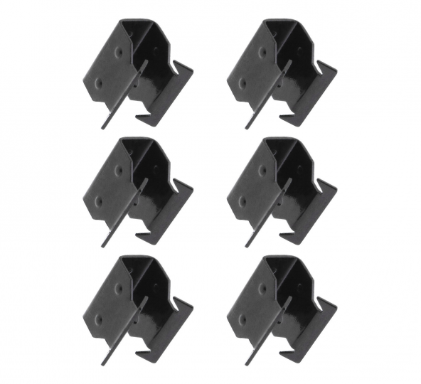 6X Ford Ön Cam Izgara Klipsi Sac Klips 6 Adet - 2