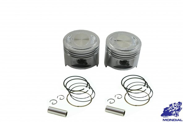 MONDIAL MCT 250 PİSTON SETİ 0,25 mm FARKLI