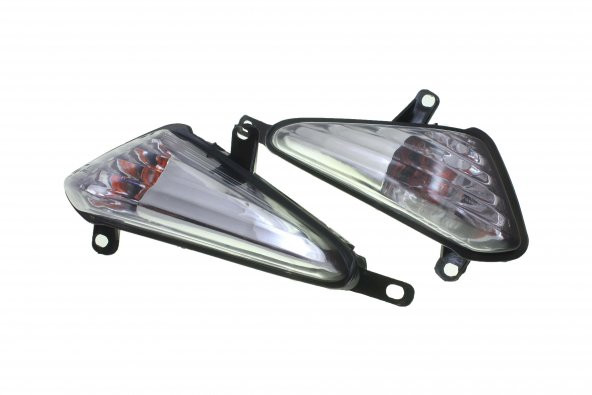 Honda CBF 150 Ön Sinyal Beyaz Camlı Takım - 1