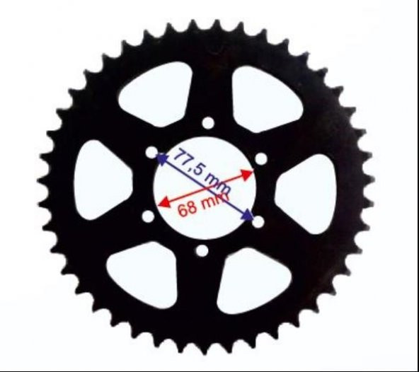 MONDIAL RX3İ EVO 250 ARKA DİŞLİ 43T