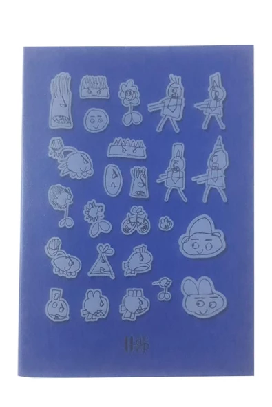 40 Yaprak Kareli Defter Plastik Kapak A-5 1 Adet PP Kapak Küçük Boy Kareli Defter 40 Sayfa A5 Desenli Kapak - 6