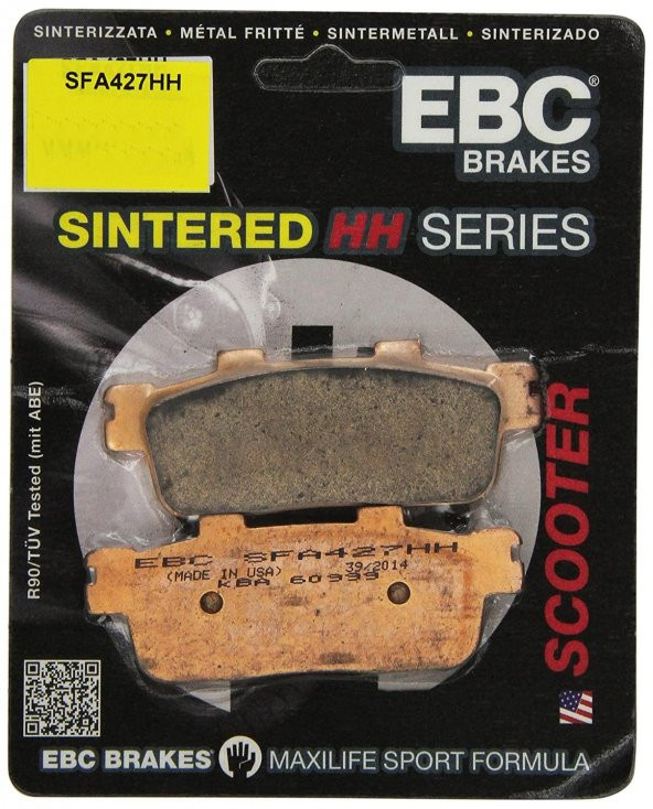 SYM JOYMAX 250 ARKA FREN BALATA EBC SİNTER METAL - 1