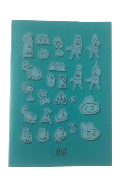 60 Yaprak Çizgili Defter Plastik Kapak A-5 1 Adet PP Kapak Küçük Boy Çizgili Defter 60 Sayfa A5 Desenli Kapak - 8