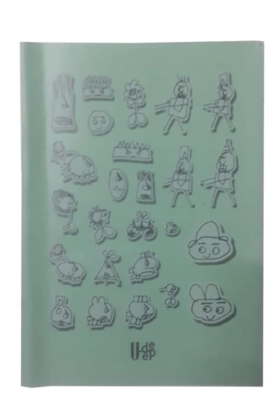 60 Yaprak Çizgili Defter Plastik Kapak A-5 1 Adet PP Kapak Küçük Boy Çizgili Defter 60 Sayfa A5 Desenli Kapak - 12