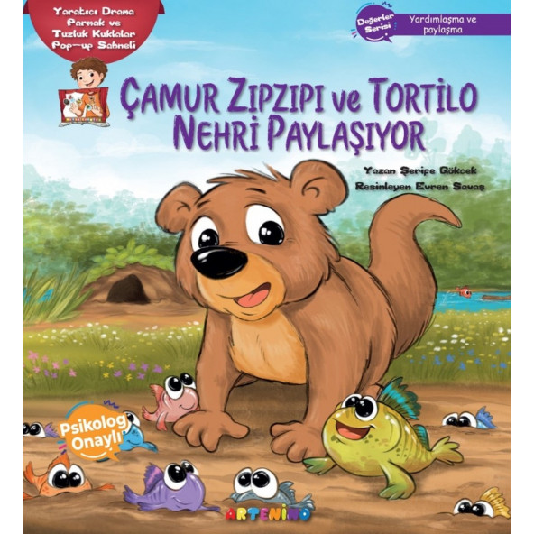ÇAMUR ZIPZIPI VE TORTİLO NEHRİ PAYLAŞIYOR / POP- UP SAHNELİ ürün görseli
