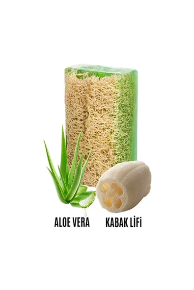 Doğal Kabak Lifli Alovera Sabunu - 2