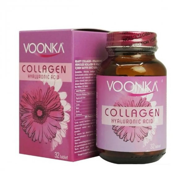 Voonka Beauty Collagen + Hyaluronic 32 Tablet